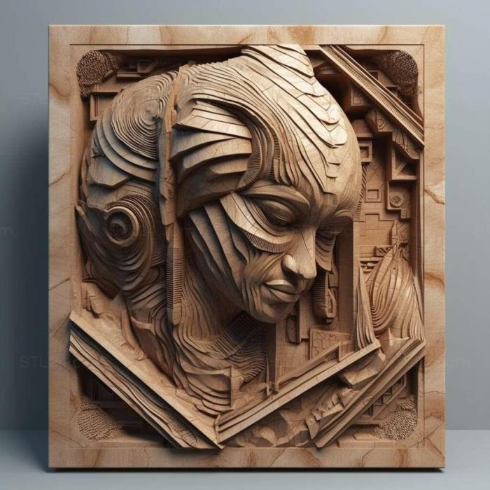 Patterns and decorations (stl Geophaps 3, PATTERN_2099) 3D models for cnc